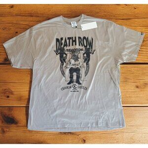 Crooks & Castles Mens 2XL‎ Death Row Records Core Graphic Tee T-Shirt Tan NWT
